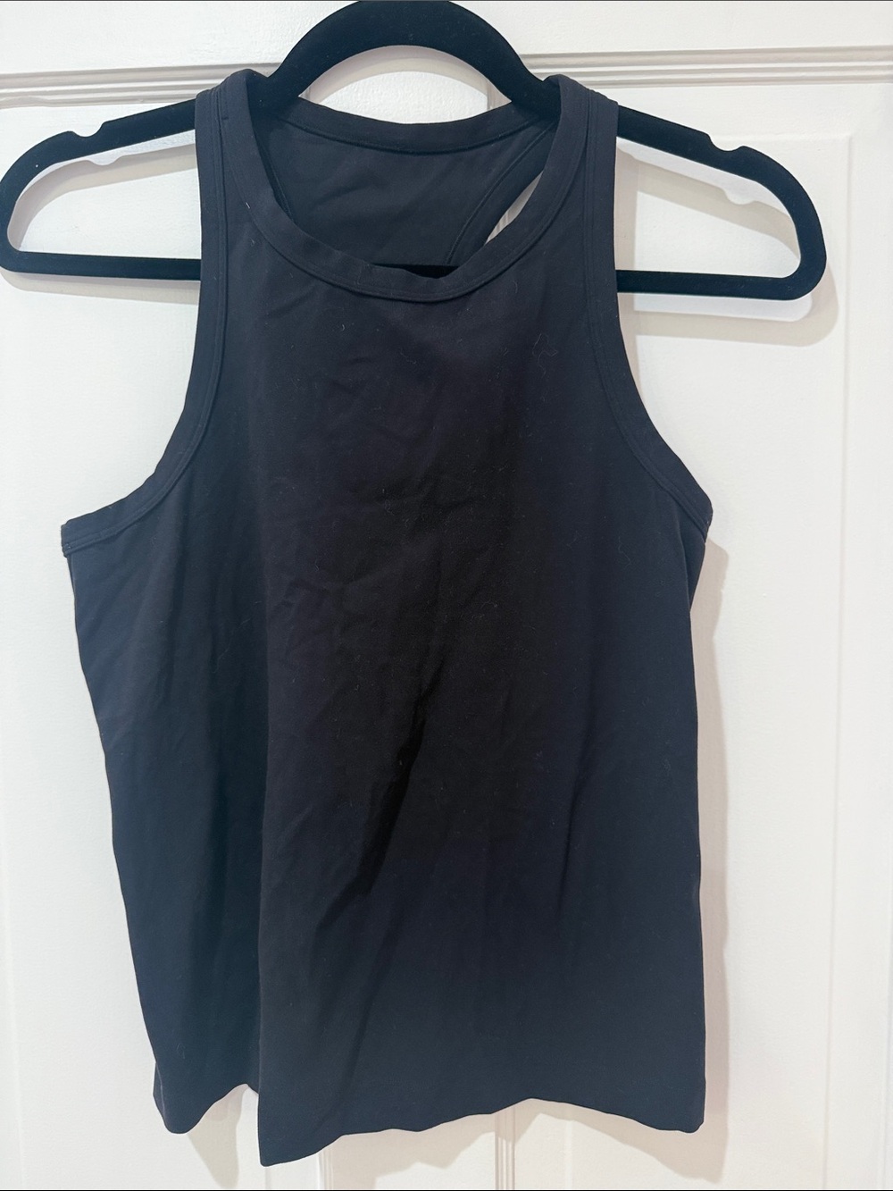 lululemon athletica Black Racerback Tank Top